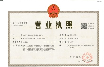 PA尊龙凯时智能科技营业执照